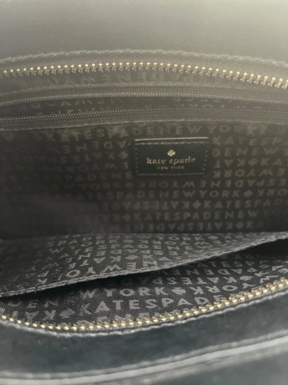 Black Kate Spade Laurel Way Leighann Crossbody Tote bag